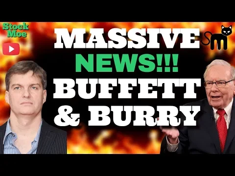 🔥WARREN BUFFETT & MICHAEL BURRY JUST BOUGHT AND SOLD WHAT? ARE THEY SCARED OF A STOCK MARKET CRASH?